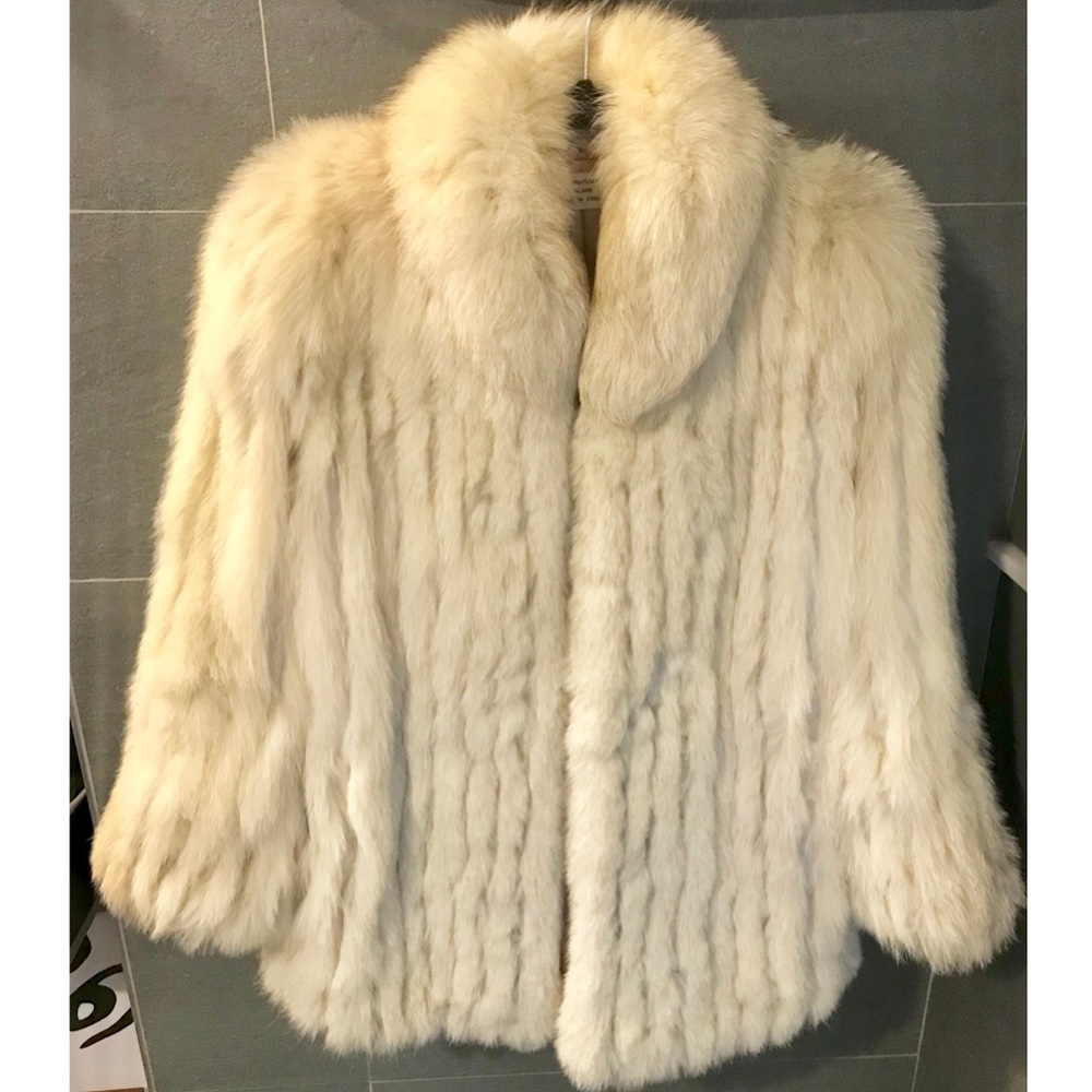 Authentic Fox Fur Coat